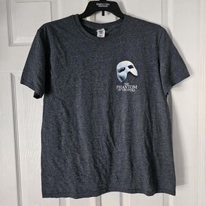 Phantom of the opera 1986 re-print tshirt Size large